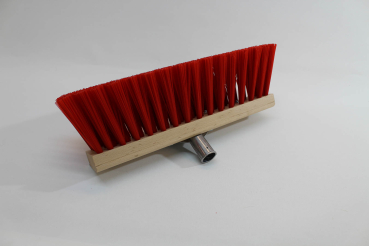 Preview: Straßenbesen mit Kratzkante aus Edelstahl, 40 cm